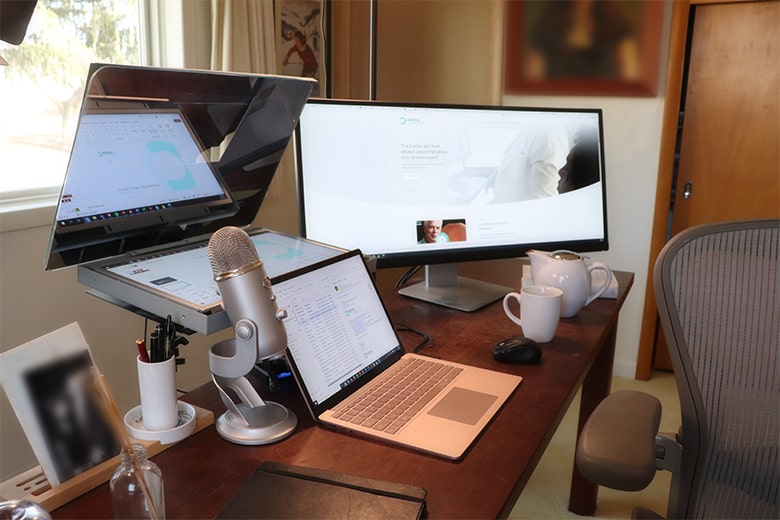 High quality home studio setup