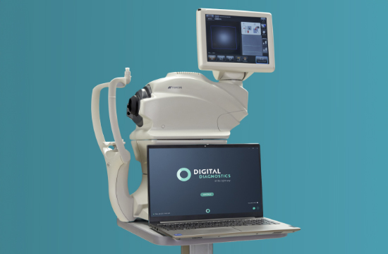 FDA-cleared AI that diagnoses patients with diabetic retinopathy at the point-of-care.